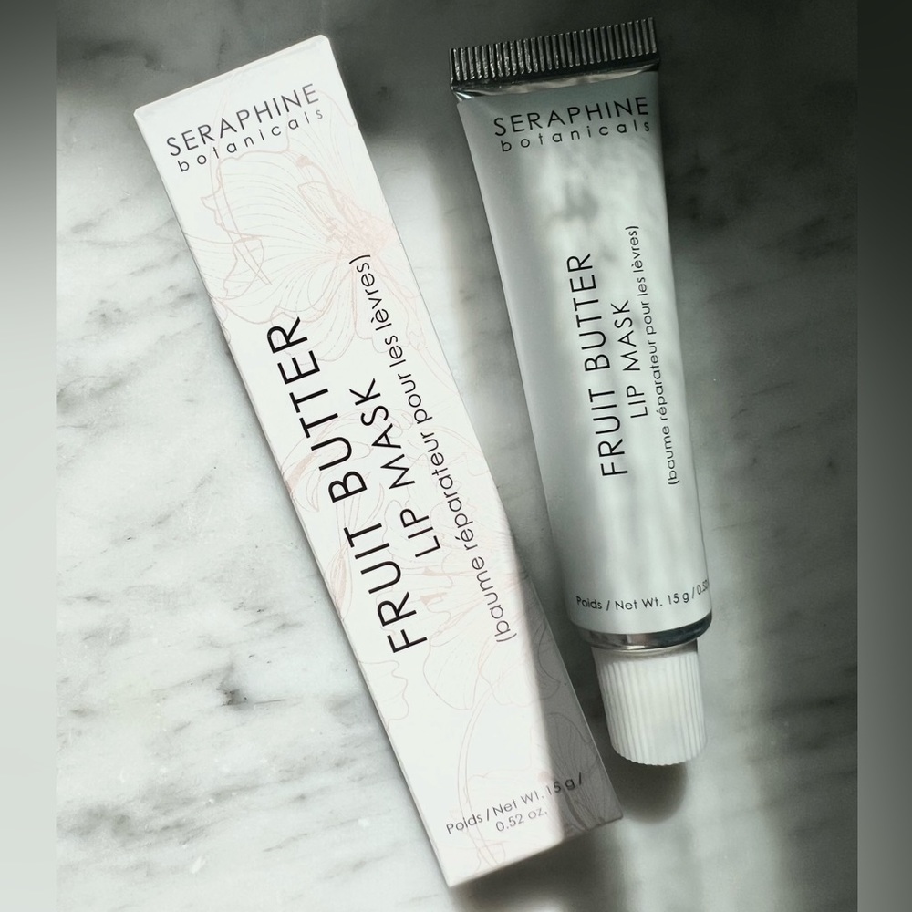 LAST ONE 🆕 Seraphine Botanicals Fruit Butter Lip Mask. Cruelty free & vegan. 🆕 - Picture 3 of 4